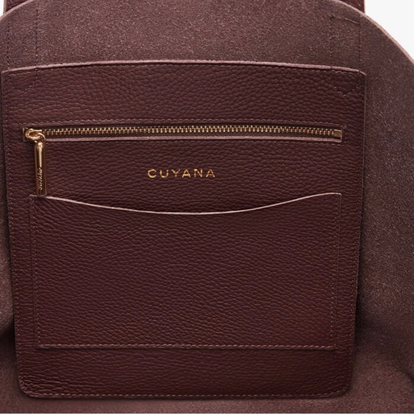 Cuyana Burgundy Tote Bag - Picture 7 of 12